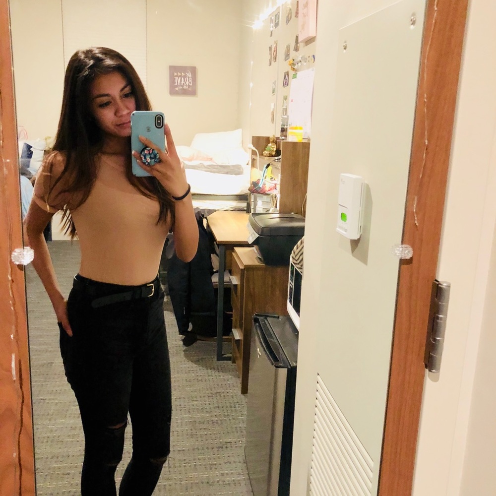 Blush Pink Body Suit